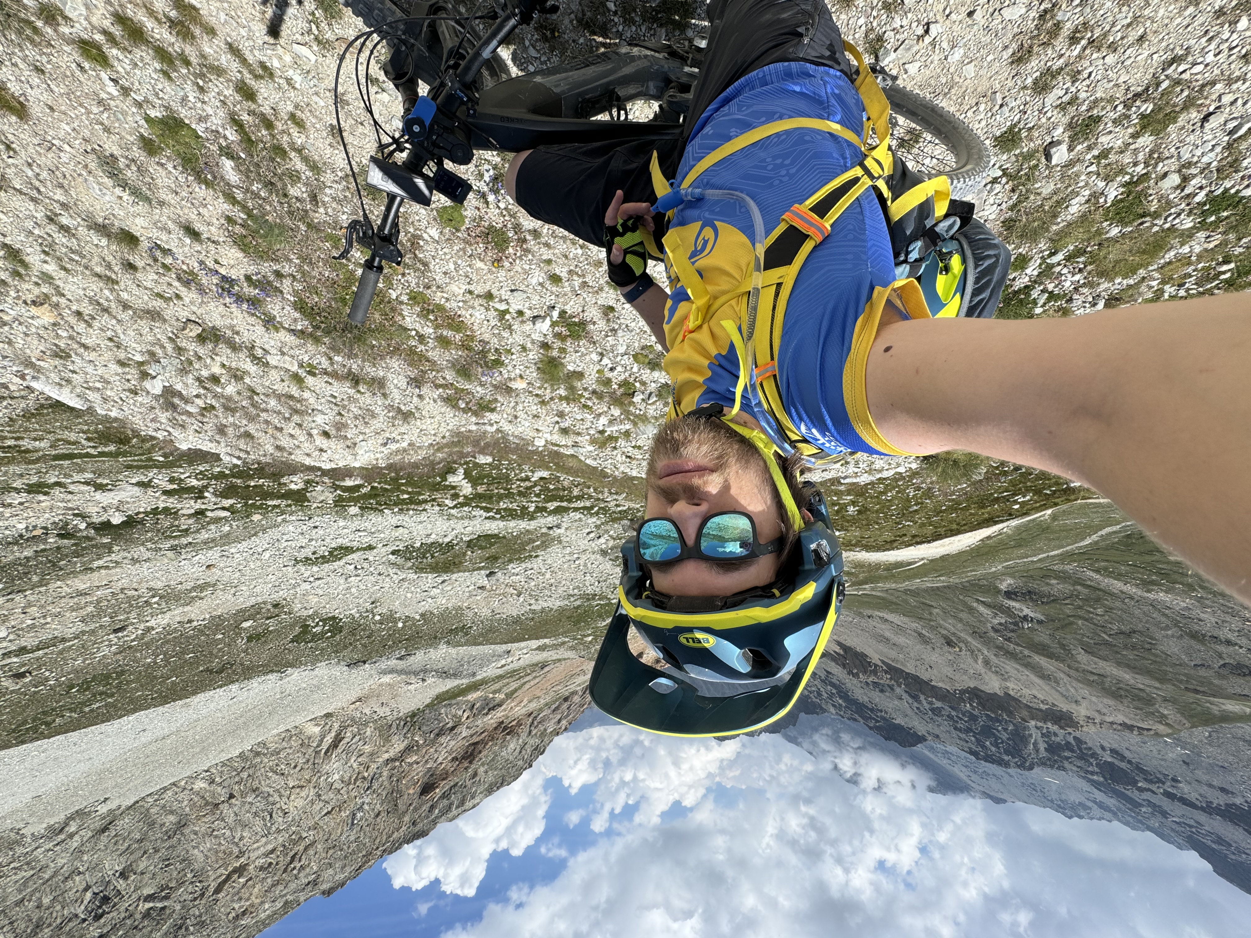 Somewhere up in the mountains with my e-MTB